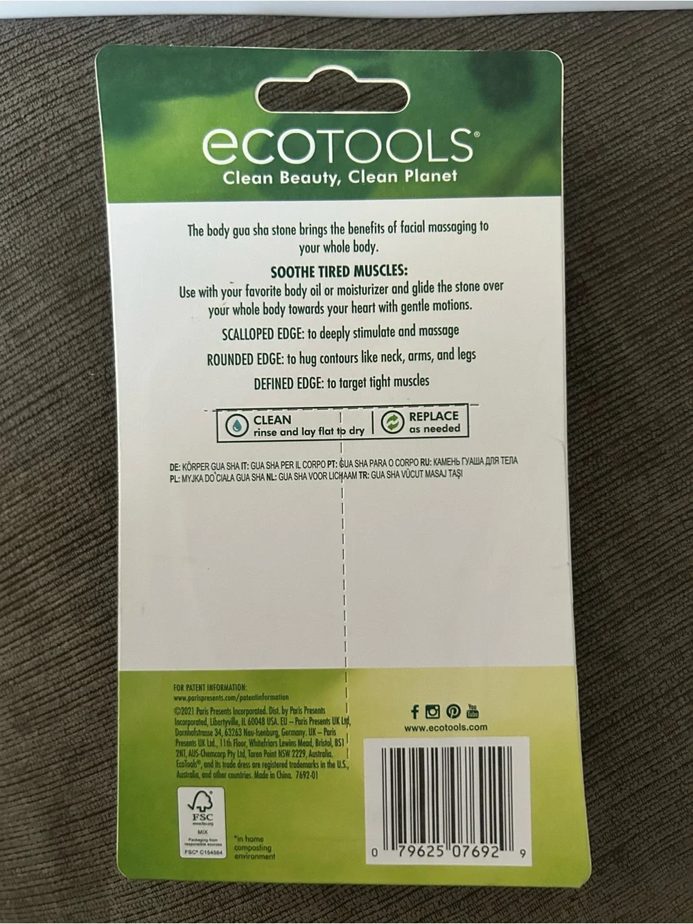 EcoTools Body Gua Sha Jade Stone